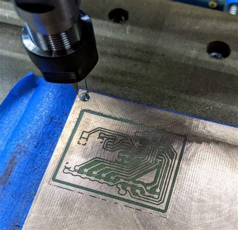 Milling Printed Circuit Boards (PCBs) on a Cheap CNC Machine.